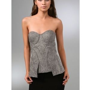 L.A.M.B. corset bustier top